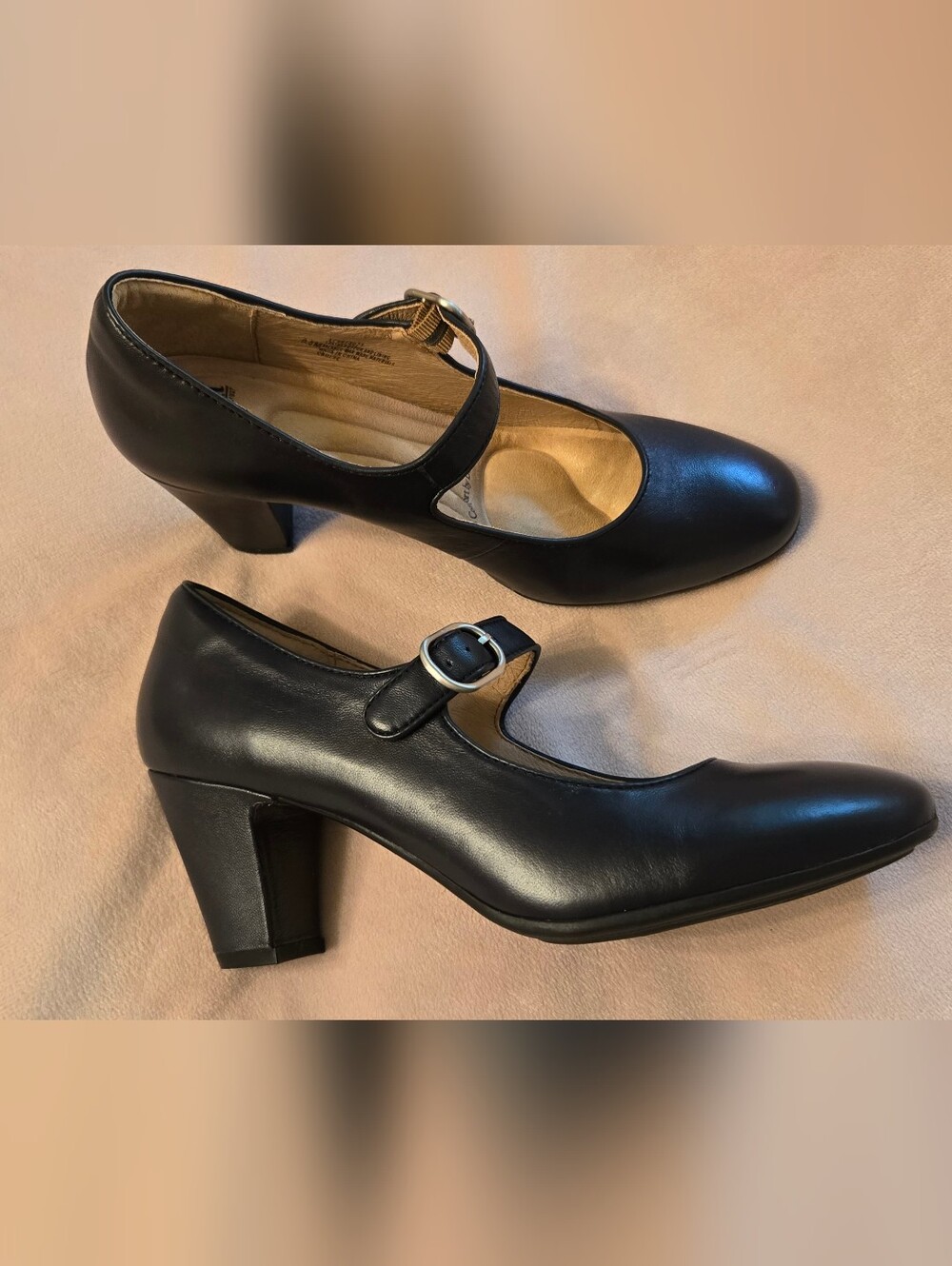 Sofft Navy Blue Mary Jane Shoes Size 9.5 - Picture 10 of 14